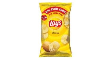 Picture of LAYS CLASSSIC JUMBO PACK 120G