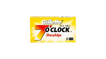Picture of GILLETTE 7O CLOCK BLADE YELLOW