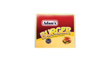 Picture of ADAM CHEESE SLICE BURGER 200GM