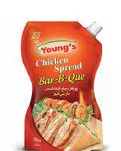 Picture of YOUNG'S CHICKEN SPREAD  BAR B Q 500ML