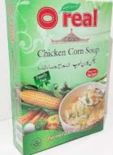 Picture of O REAL CHINESE CHICKEN CORN SOUP 45GM