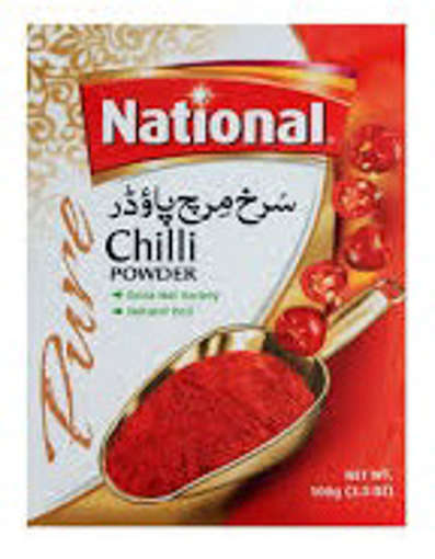 Picture of NATIONAL RED CHILLI POWDER 100GM