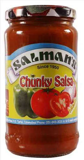 Picture of SALMAN CHUNKY SALSA 370GM