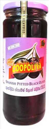 Picture of COOPOLIVA PITTED BLACK OLIVE 70GM