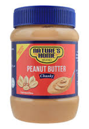 Picture of NATURE HOME CHUNKY PEANUT BUTTER 510GM 