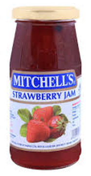Picture of MITCHELL'S STRAWBERRY JAM 300GM