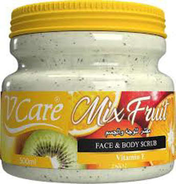 Picture of VCARE MIX FRUIT FACE&BODY SCRUB 500ML
