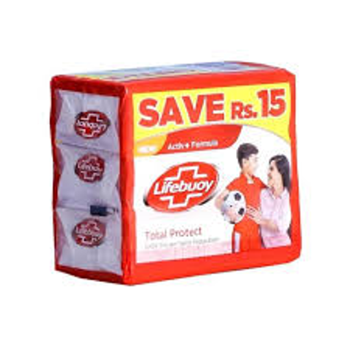 Picture of LIFEBUOY TOTAL TRI SOAP 130*3 