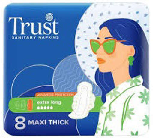Picture of TRUST SANITARY PAD 8PCS 
