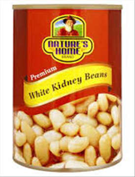 Picture of NATURE HOME WHITE KIDNEY beans 400GM 