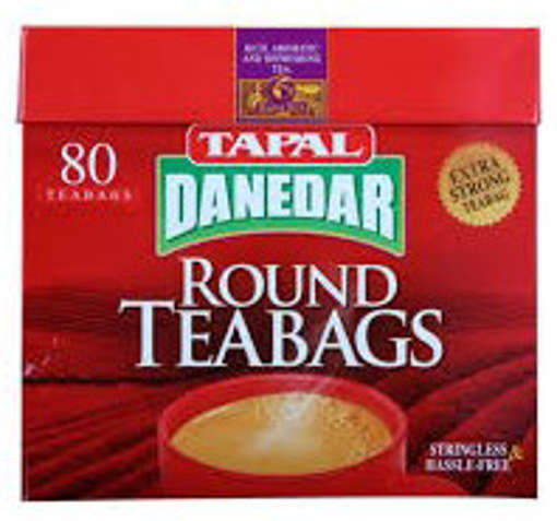 Picture of TAPAL DANEDAR ROUND TEABAGS 80PCS