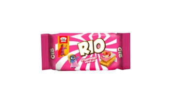 Picture of PEEK FREANS HALF ROLL RIO STRAWBERRY VANILA 1PC 