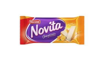 Picture of BISCONI NOVITA ORANGE WAFERS 40GM 