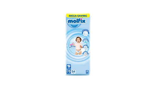 Picture of MOLFIX DIAPERS (15+KG ) 54PC