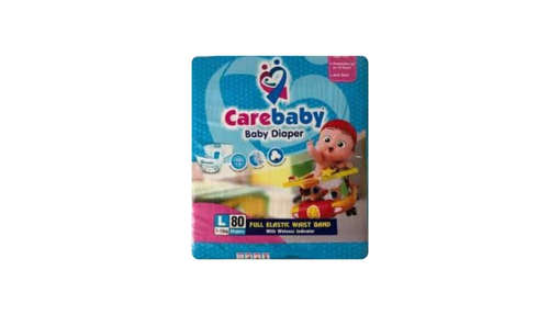 Picture of CAREBABY DIAPERS LARGE 80PCS 