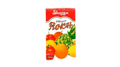Picture of SHEZAN JUICE FRUIT PUNCH FLAVOR 250ML 