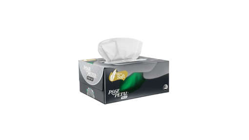 Picture of ROSE PETAL TISSUE POP UP BLACK 150X2PLY